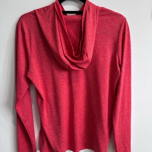 Nike Red Dri-Fit Long Sleeve Hoodie - M - Picture 5 of 6